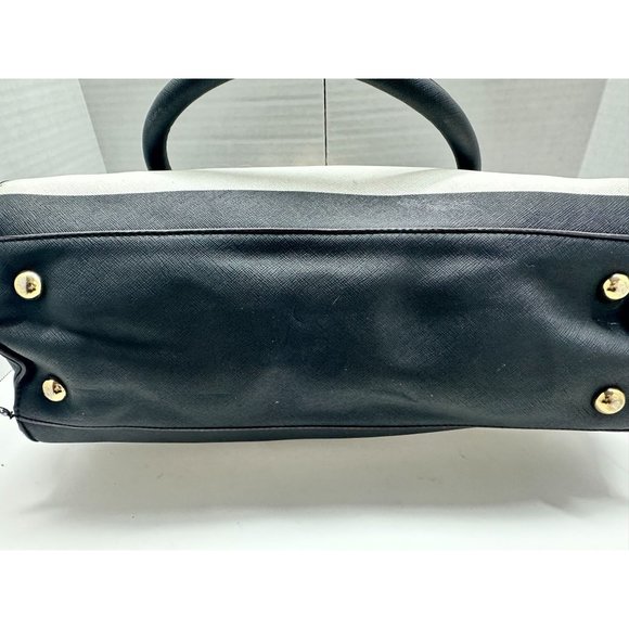 Michael Kors Nautical Black and White Striped Large shoulder bag - Picture 4 of 8